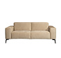 Samt Sofa Vegas 2,5-Sitzer beige