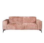 Bronx71 Sofa Vegas 2,5-Sitzer Chenille rosa