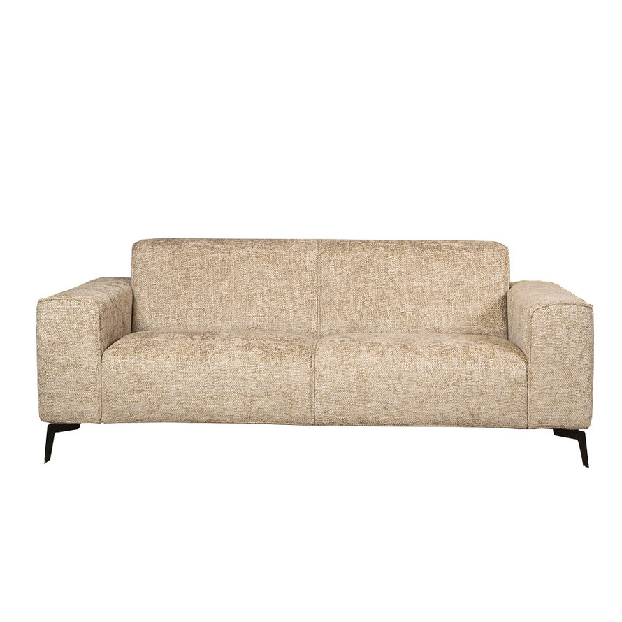 Chenille Sofa Vegas 2,5-Sitzer taupe