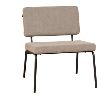 Bronx71 Sessel Espen recycelter Stoff taupe