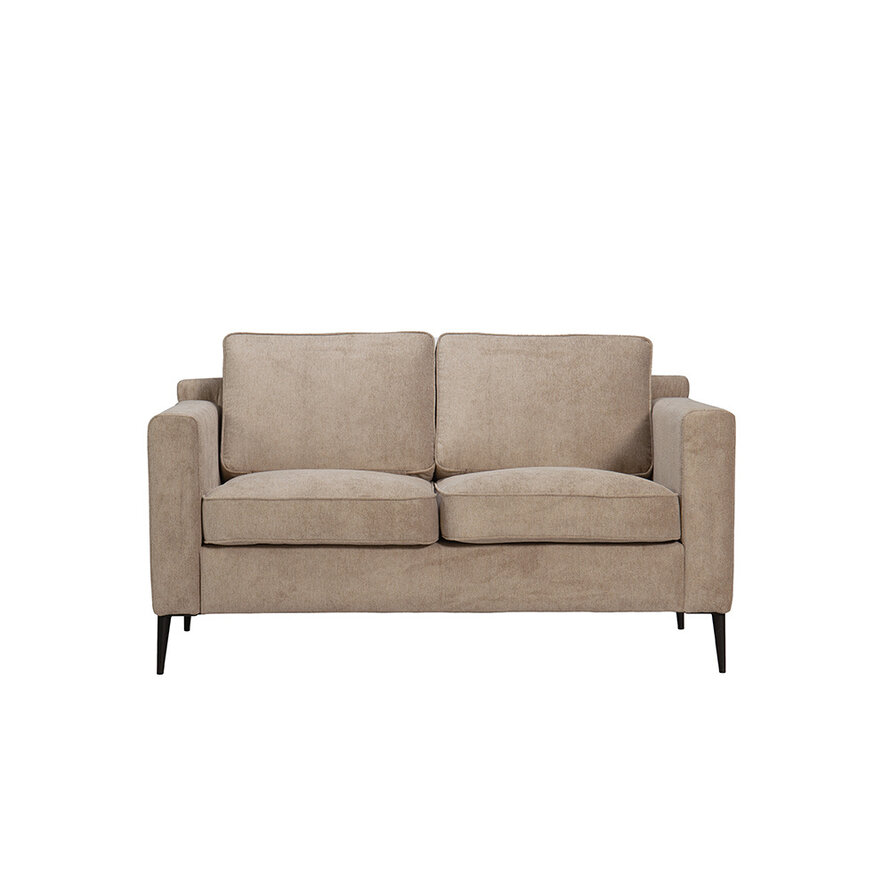 Sofa 2-Sitzer Orlando Stoff taupe