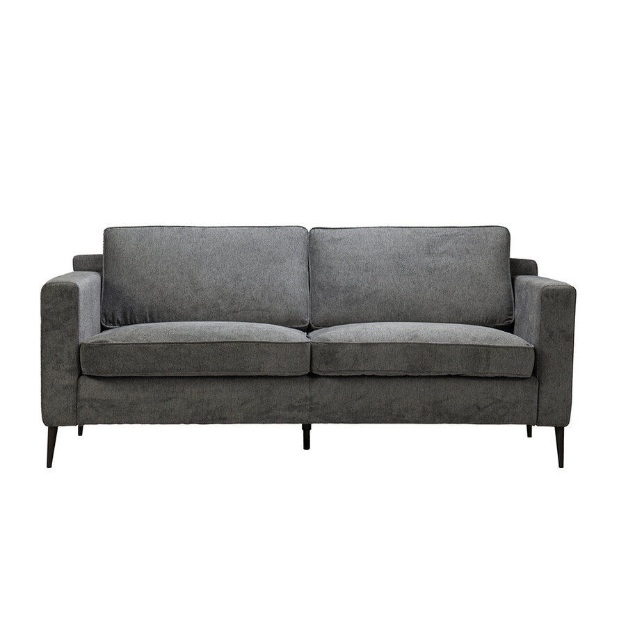 Sofa 3-Sitzer Orlando Stoff anthrazit