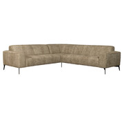 Bronx71 Ecksofa Vegas Chenille taupe links/rechts