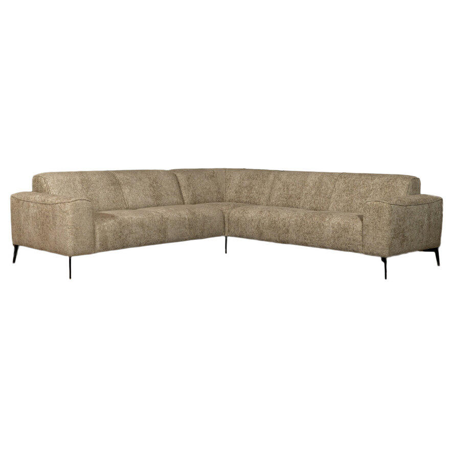 Ecksofa Vegas Chenille taupe links/rechts