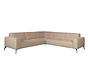 Ecksofa Vegas Stoff taupe links/rechts