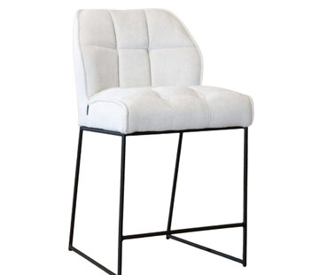 Bronx71 Barhocker Jelle Stoff off white 70 cm