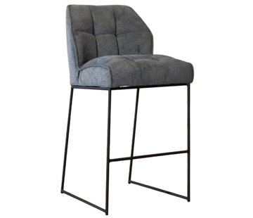 Bronx71 Barhocker Jelle Stoff anthrazit 82 cm