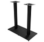 Bartisch Gestell Tomi doppelt schwarz 105 cm