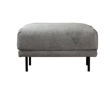 Bronx71 Hocker Denver Stoff rechteckig anthrazit