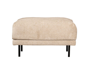 Bronx71 Hocker Denver Stoff rechteckig taupe