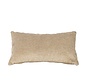 Stoff Kissen Myles taupe 25x45 cm