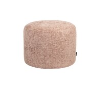 Bronx71 Hocker Feline Chenille rosa