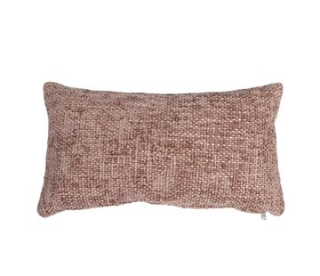 Bronx71 Kissen Feline Chenille Stoff rosa 25x45 cm