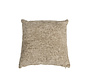 Kissen Feline Chenille Stoff taupe 45x45 cm
