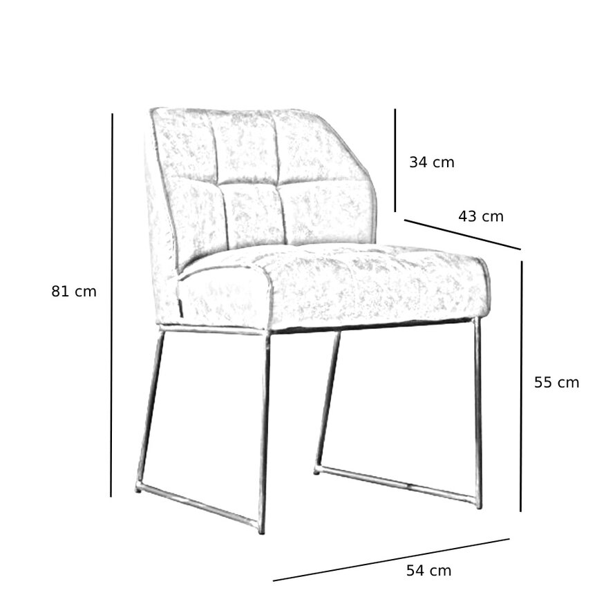 Polsterstuhl Abel Microfaser anthrazit