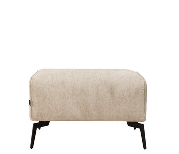 Bronx71 Stoff Hocker Vegas rechteckig taupe