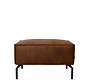 Hocker Kansas Eco-Leder cognac