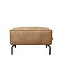 Hocker Kansas Eco-Leder beige