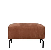 Bronx71 Hocker Kansas Stoff terracotta