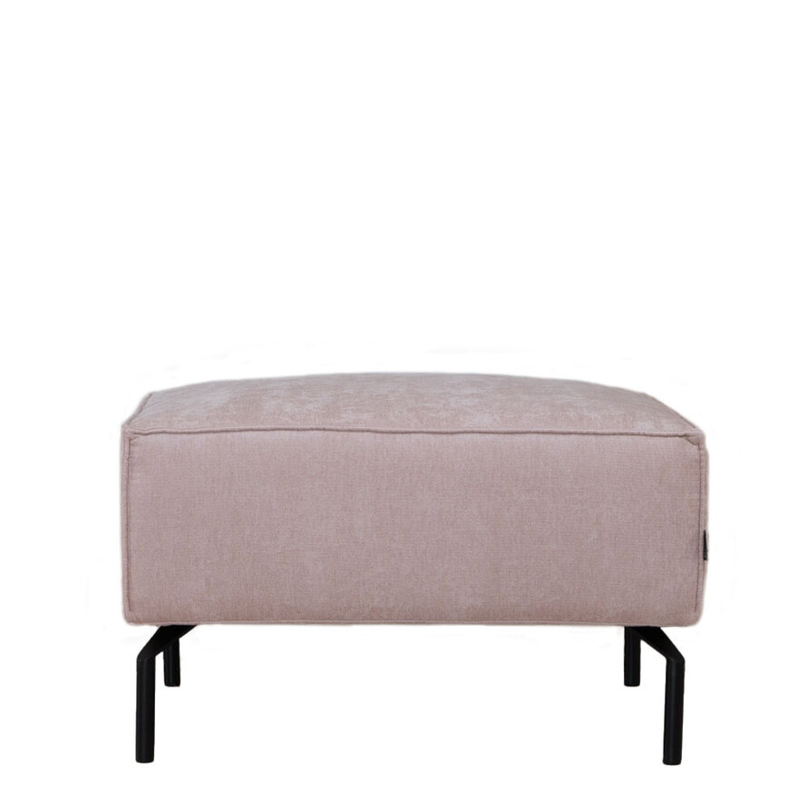 Hocker Kansas Stoff rosa