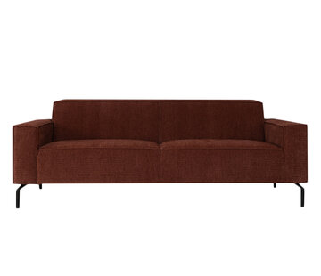 Bronx71 Chenille Sofa Kansas 3-Sitzer kupfer