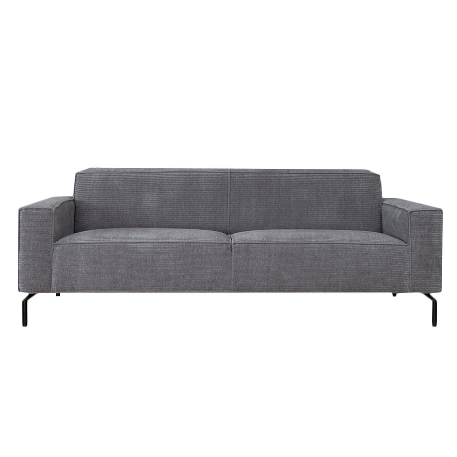 Chenille Sofa Kansas 3-Sitzer taupe