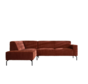 Ecksofa Kansas Chenille kupfer links