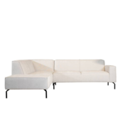 Bronx71 Ecksofa Kansas Stoff beige links