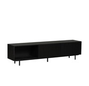 Bronx71 TV-Schrank Ray schwarz 180 cm