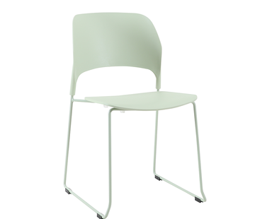 Bronx71 Esszimmerstuhl Elena Kunststoff grün