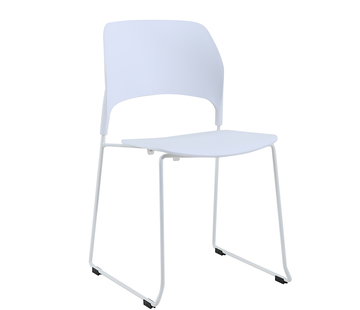 Bronx71 Esszimmerstuhl Elena Kunststoff weiß