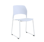 Esszimmerstuhl Elena Kunststoff weiß