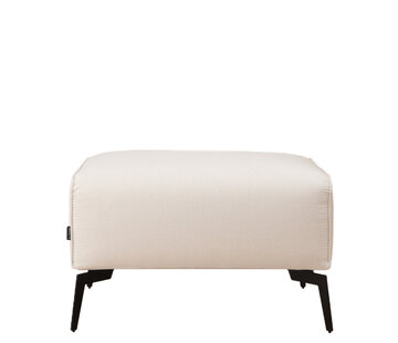 Bronx71 Stoff Hocker Vegas rechteckig off white