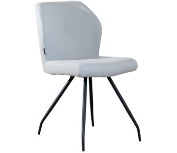 Bronx71 Esszimmerstuhl Fenris recycelter Stoff grau