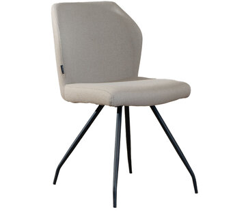 Bronx71 Esszimmerstuhl Fenris recycelter Stoff taupe