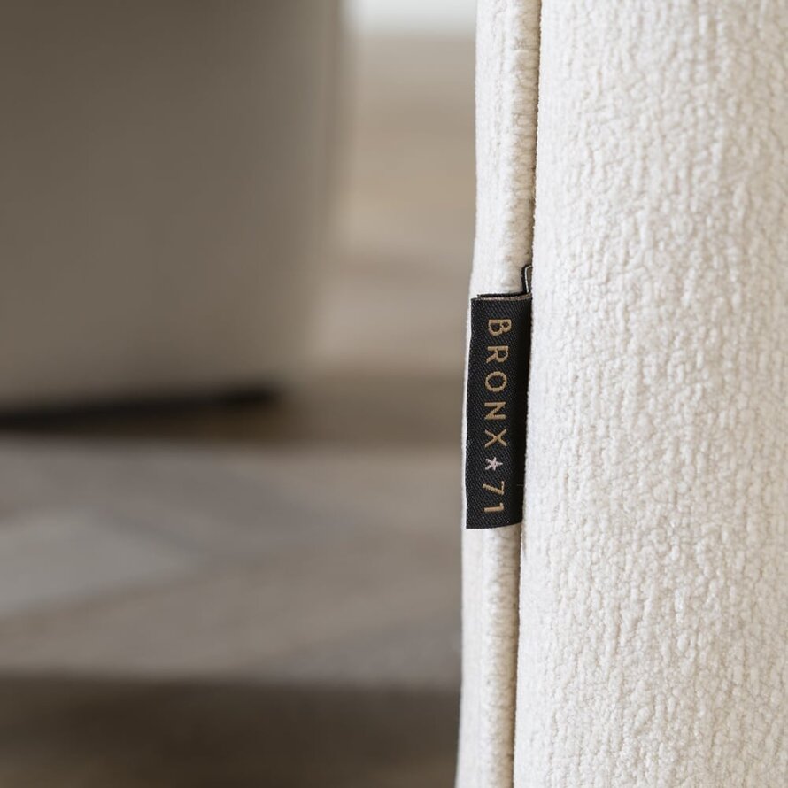 Sessel Bibi Chenille off white