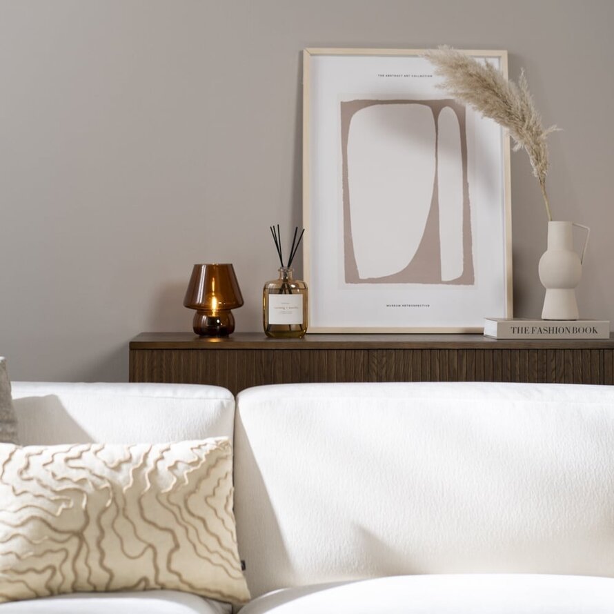 Sideboard Haley Eiche dunkel 160x45x74 cm