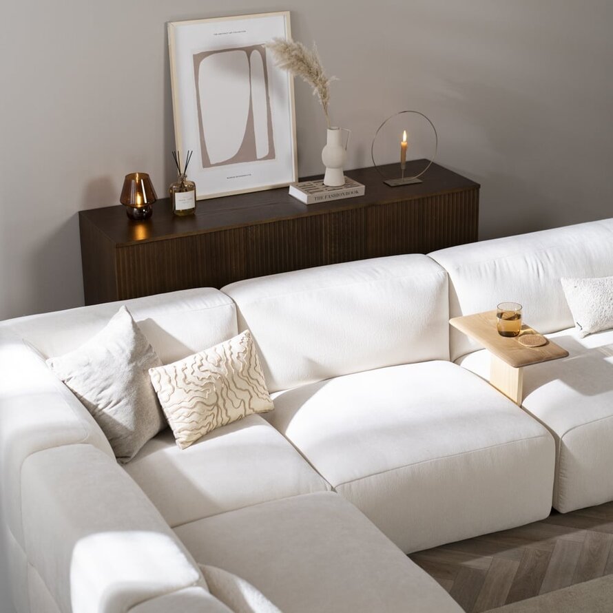 Sideboard Haley Eiche dunkel 160x45x74 cm