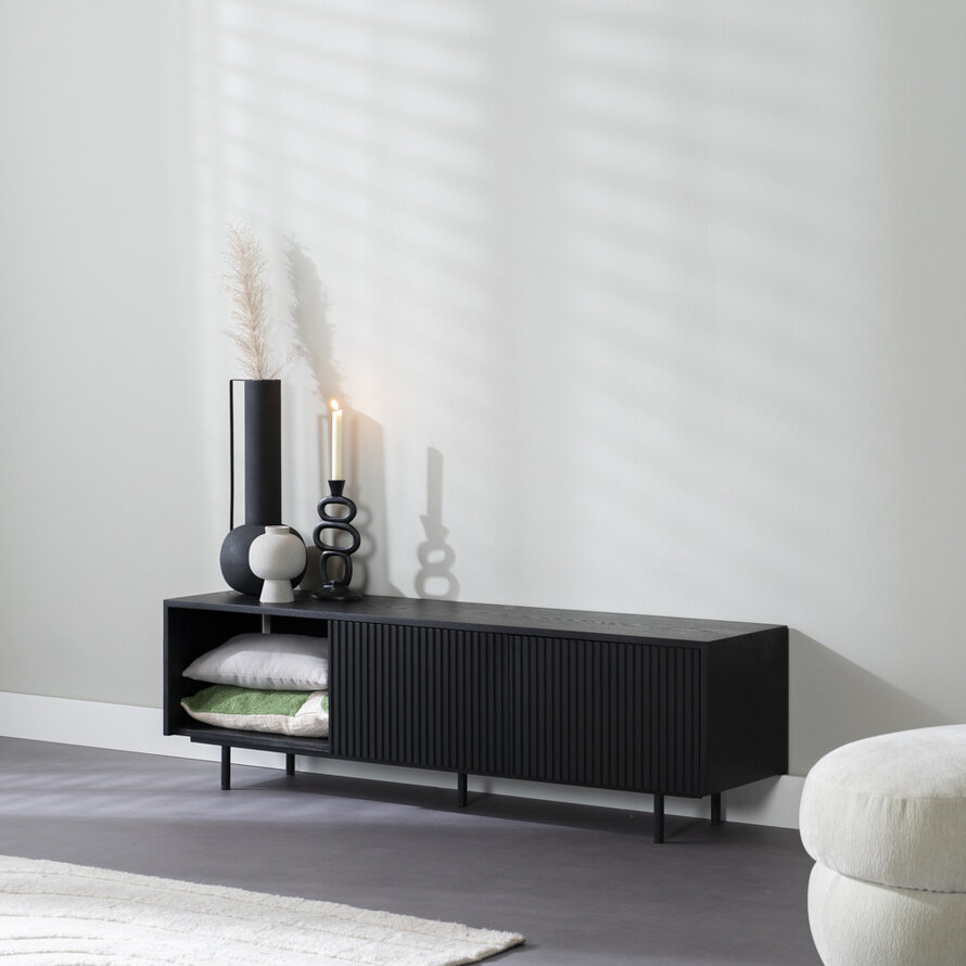 TV-Schrank Ray schwarz 150 cm