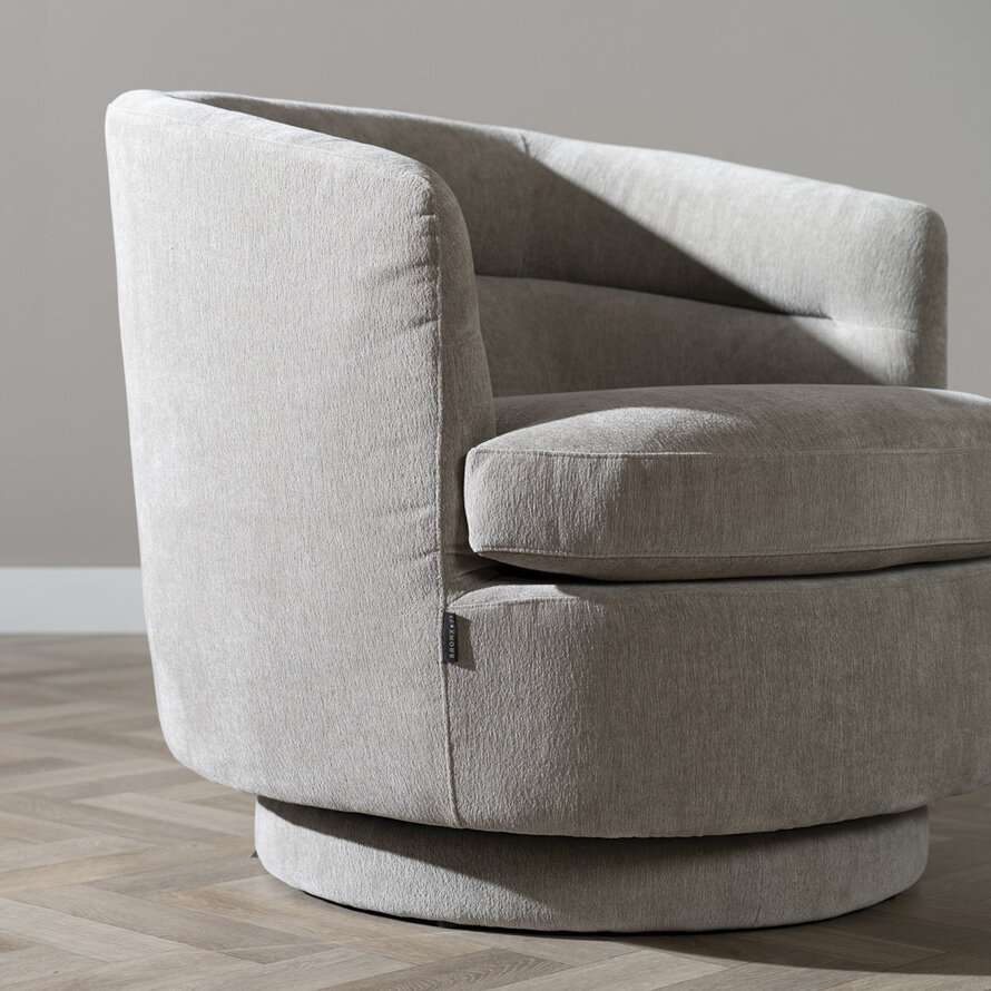 Sessel Valerie Chenille taupe