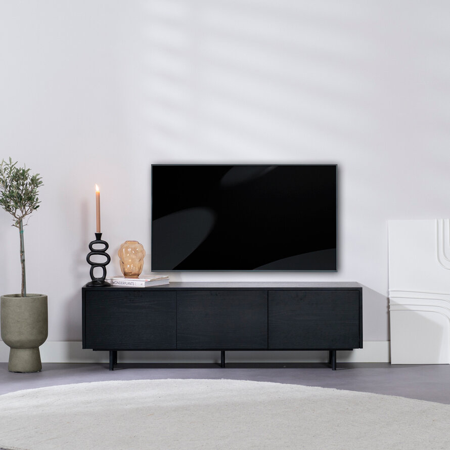 TV-Schrank Thomas schwarz 150 cm