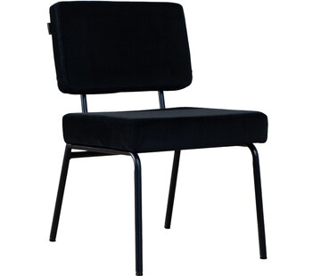 Bronx71 Esszimmerstuhl Espen Samt schwarz