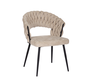 Esszimmerstuhl Braid Chenille beige