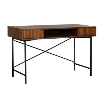 Bronx71 Schreibtisch Maury Eiche dunkel 120x55x77 cm