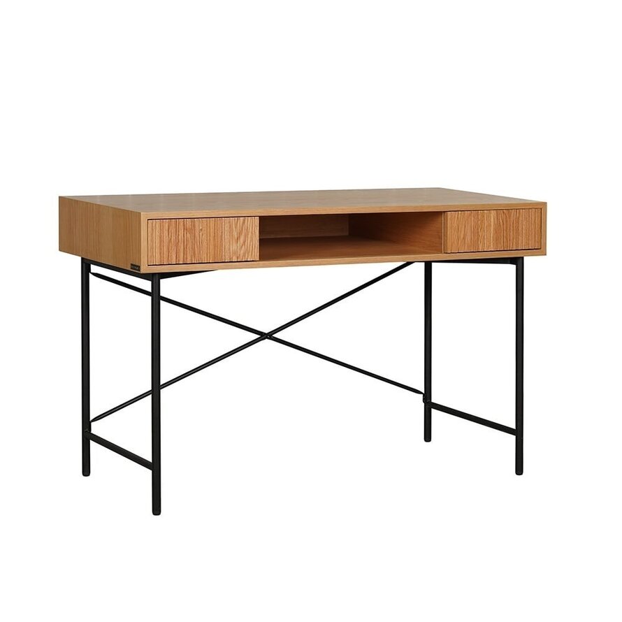 Schreibtisch Maury Eiche hell 120x55x77 cm