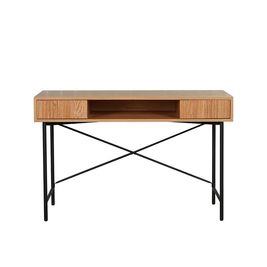 Schreibtisch Maury Eiche hell 120x55x77 cm