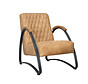 Ledersessel Ivy Industrial Design Eco-Leder beige