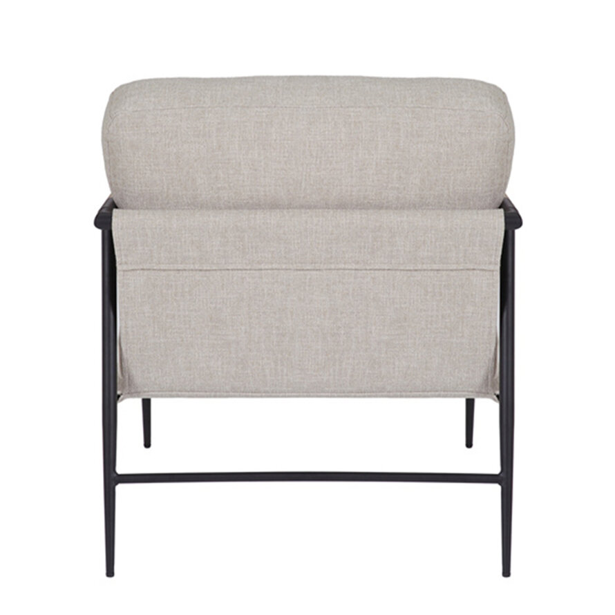 Sessel Jade Leinen taupe