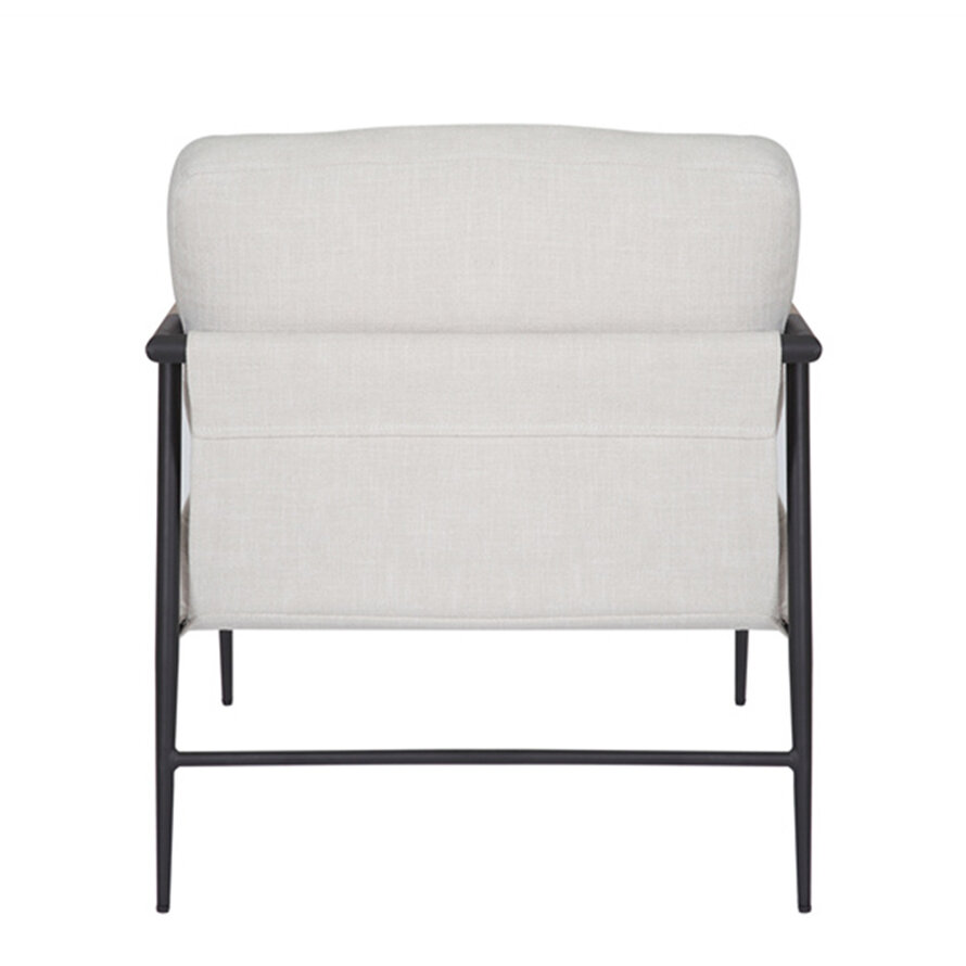 Sessel Jade Leinen off white