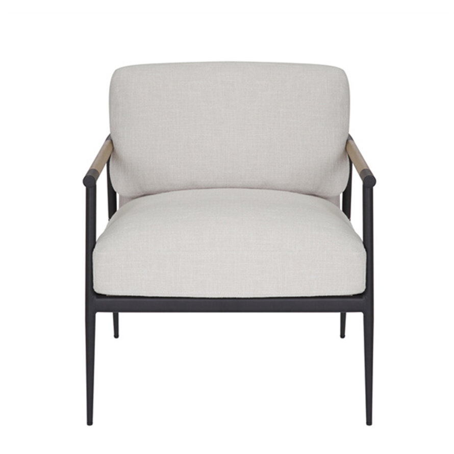 Sessel Jade Leinen off white